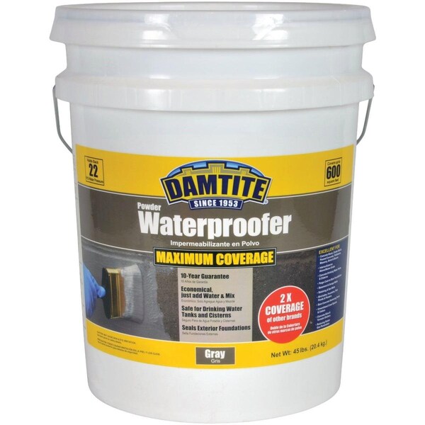 Damtite 45 Lb. Gray Powder Masonry Waterproofer 02451 - main